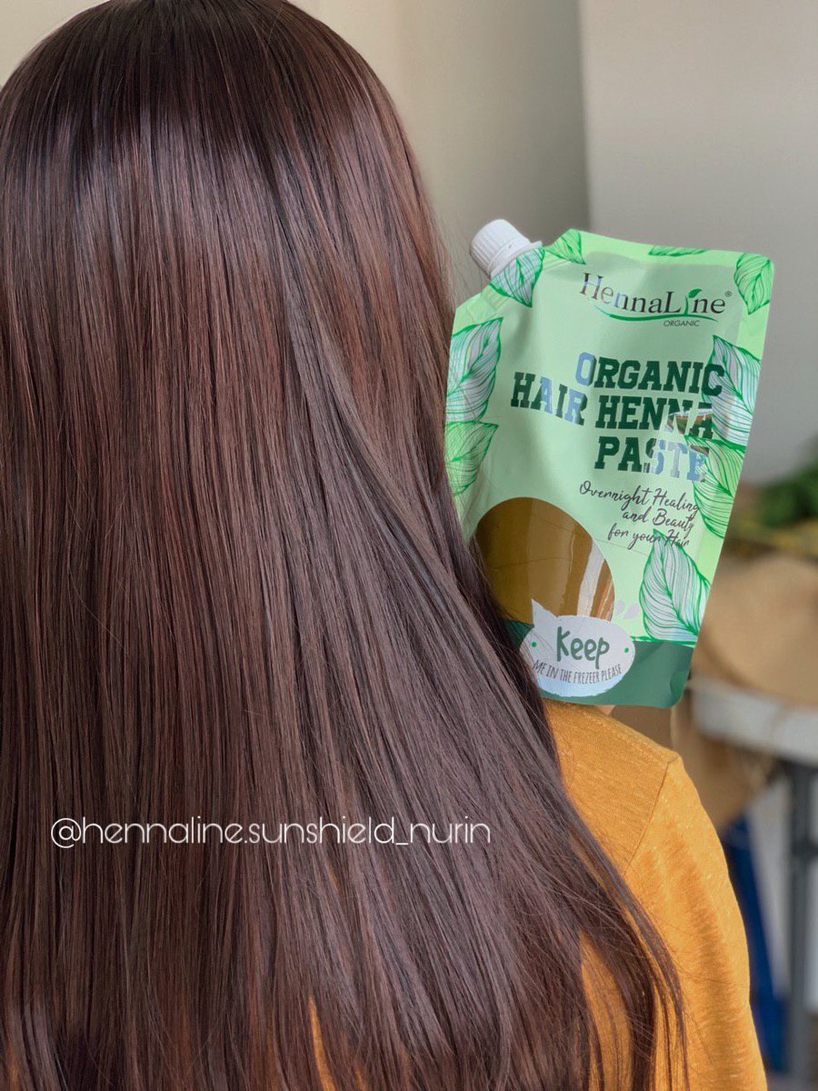 Nurin jual inai rambut Hennaline nrnfrzana