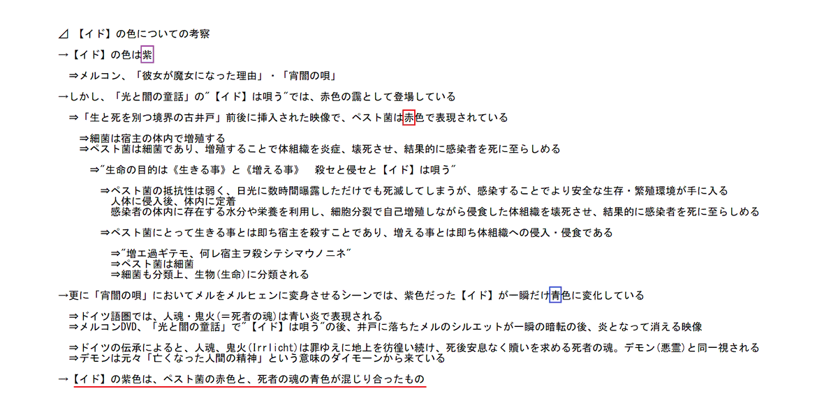 おくるすのサンホラ考察 Marchen編