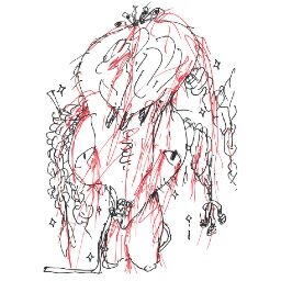 やしろ 声優界の画伯こと小林ゆうさんと珠美ちゃんは同じ世界が見えているような気がする 珠美ちゃんが 赤 を使い出したら 小林ゆう作 自画像 黒ネコ 初夢 サシャと芋 進撃の巨人 アニメ12話エンドカード T Co Auumbgzee6 T