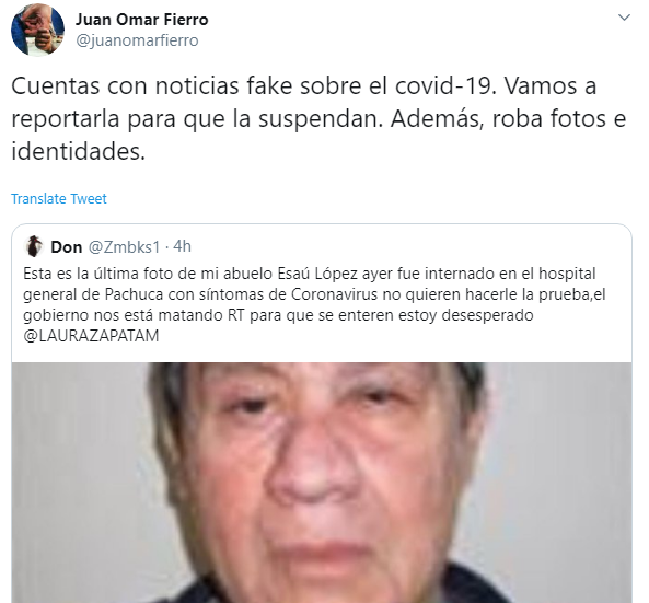 anonopshispano's tweet photo. Pedimos a todos nuestros seguidores, independientemente de su tendencia política, reactivar #CazaUnBot para acabar con estos miserables y su desinformación acerca del #Covid19. Con eso no se juega. https://t.co/eC8WS7gvSx