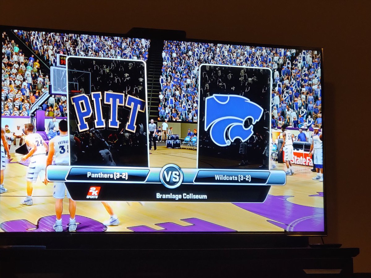 Man I'm bored.Game 6:#21 Pitt @ K-State