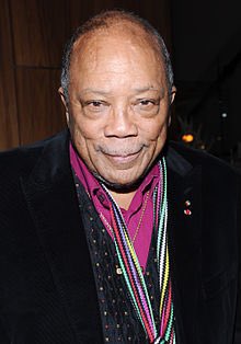 On this day in 1933, producer/songwriter/legend/icon Quincy Jones was born. Happy birthday! 