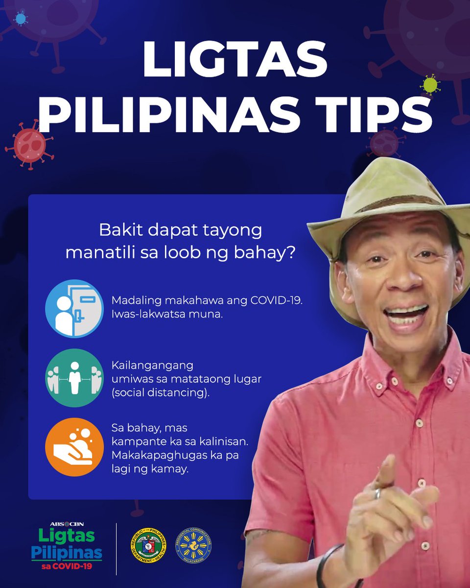 #TeamBahay muna tayo! #COVID19 #LigtasPilipinas