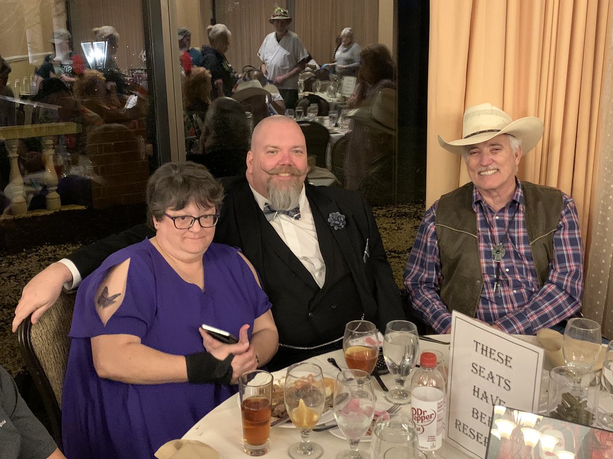 DavVirginia's tweet photo. And to close out #VaSpring2020 - a few shots from our TV Character theme dinner tonight!  Thanks to all #DAV and #DAVA members for attending, please drive safe going home!  See you in June at #VaCon2020 in #Roanoke https://t.co/Baj27DsSa7