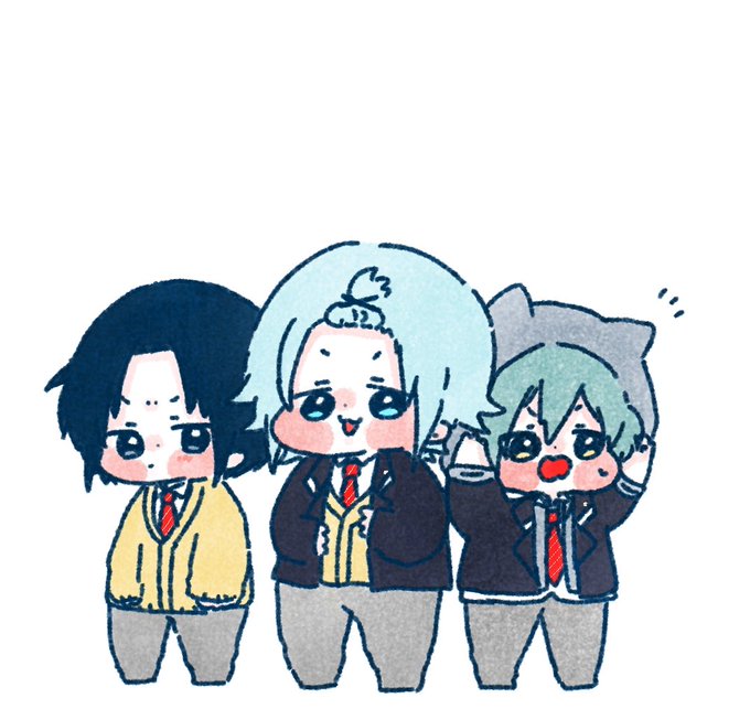 「chibi forehead」 illustration images(Oldest)