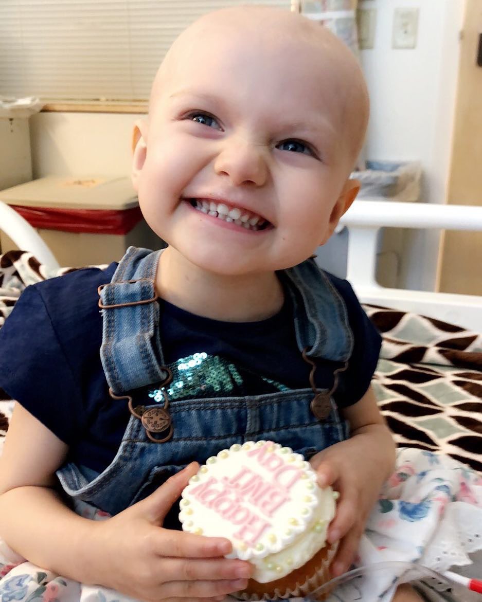 2 years ago, this little warrior had her bone marrow transplant.

She’s one of the lucky ones that have survived childhood cancer. She’s my little fighter 🥰 #summerstrong #ChildhoodCancer