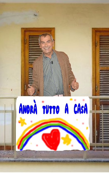 NicoPiccoli's tweet photo. #andratuttobene #andratuttoacasa #coronavirus https://t.co/vYro35gDFw