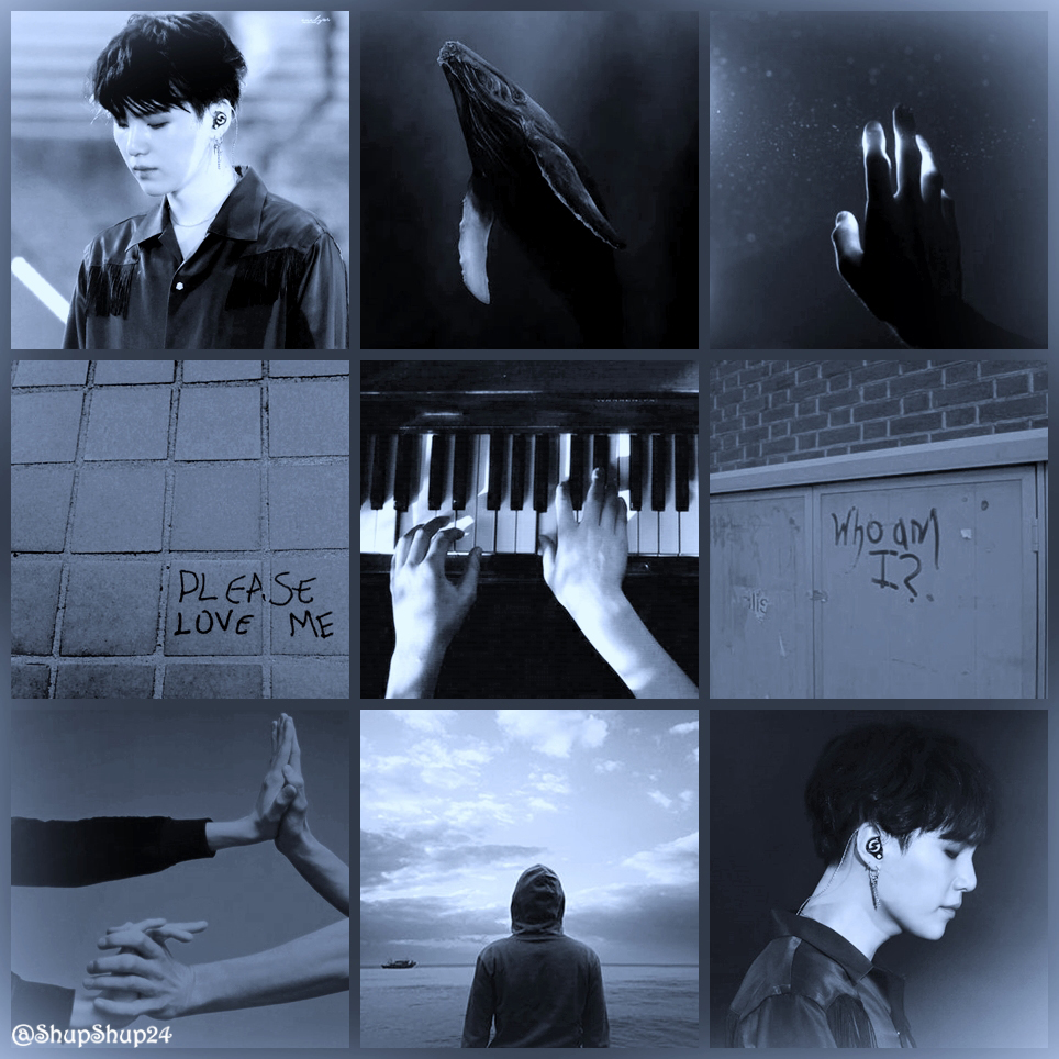 ShupShup24's tweet photo. Prompt by: Me : D 🐋
Theme: Whalien 52 

#BTS #moodboard #edit #aesthetic #SUGA #MINYOONGI https://t.co/RIcWrxmrgB