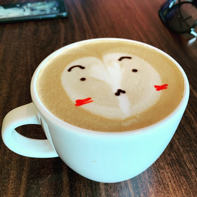 I rarely take food/drink pictures BUT LOOK HOW STINKIN CUTE 🥺🥺🥺 https://t.co/YFvYd4CFlt<a href="/tag/onmfc"class="tags"><span>#onmfc</span></a>