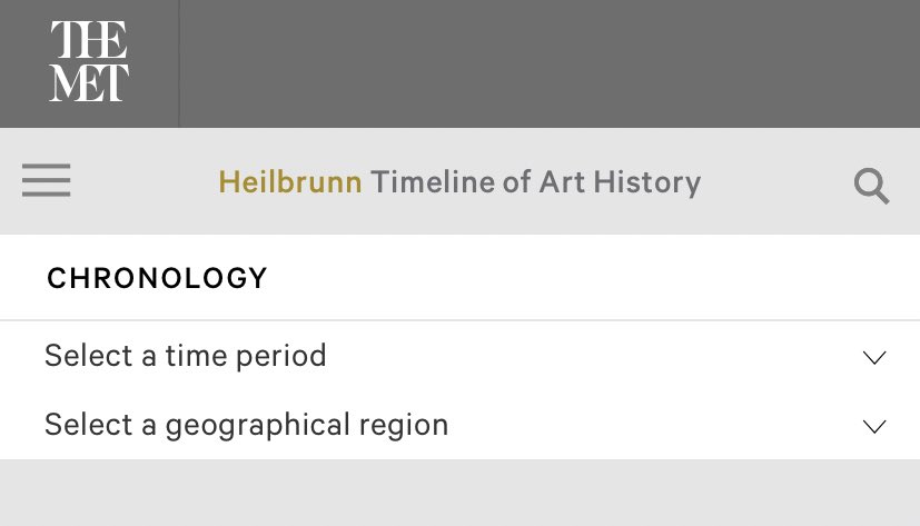 WEBSITES-artforum -artnet news*-ARTnews-artsy* (note: good for both news and learning)-culture type -google arts and culture and google museum views**-the art newspaper -the met heilbrunn timeline of art history*