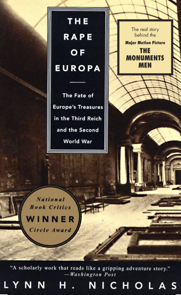 BOOKS [2]-the $12 million stuffed shark, don thompson*-the art book, phaidon -the rape of europa, lynn nicholas* (note: this book is about art theft in ww2, the title is from a titian painting)-the rescue artist, edward dolnick