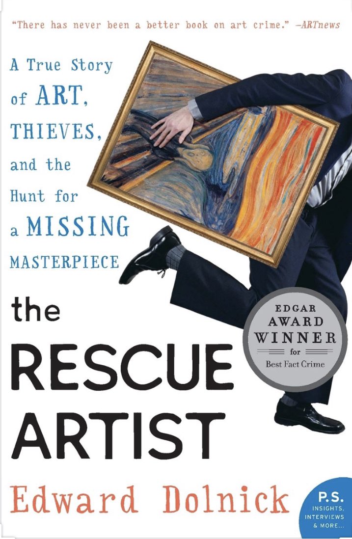 BOOKS [2]-the $12 million stuffed shark, don thompson*-the art book, phaidon -the rape of europa, lynn nicholas* (note: this book is about art theft in ww2, the title is from a titian painting)-the rescue artist, edward dolnick