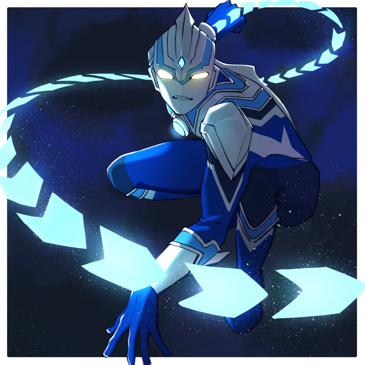 ずっと描きたかったの風の覇者さん😇😇😇