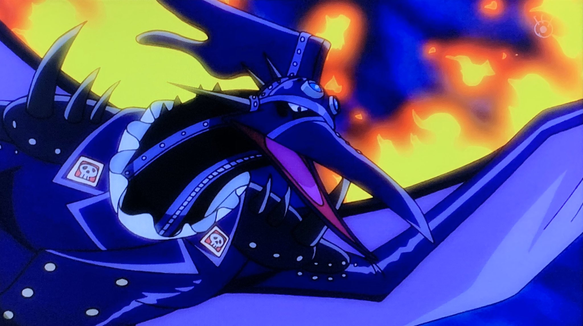 ট ইট র Kei One Piece垢 火災のキング リュウリュウの実 古代種 モデル プテラノドン 敵だけど このプテラノドンのフォルムがカッコいい ビッグ マム達が乗っている船を一撃で沈めた 本格的な戦闘は未だ謎の人物 でもかなり