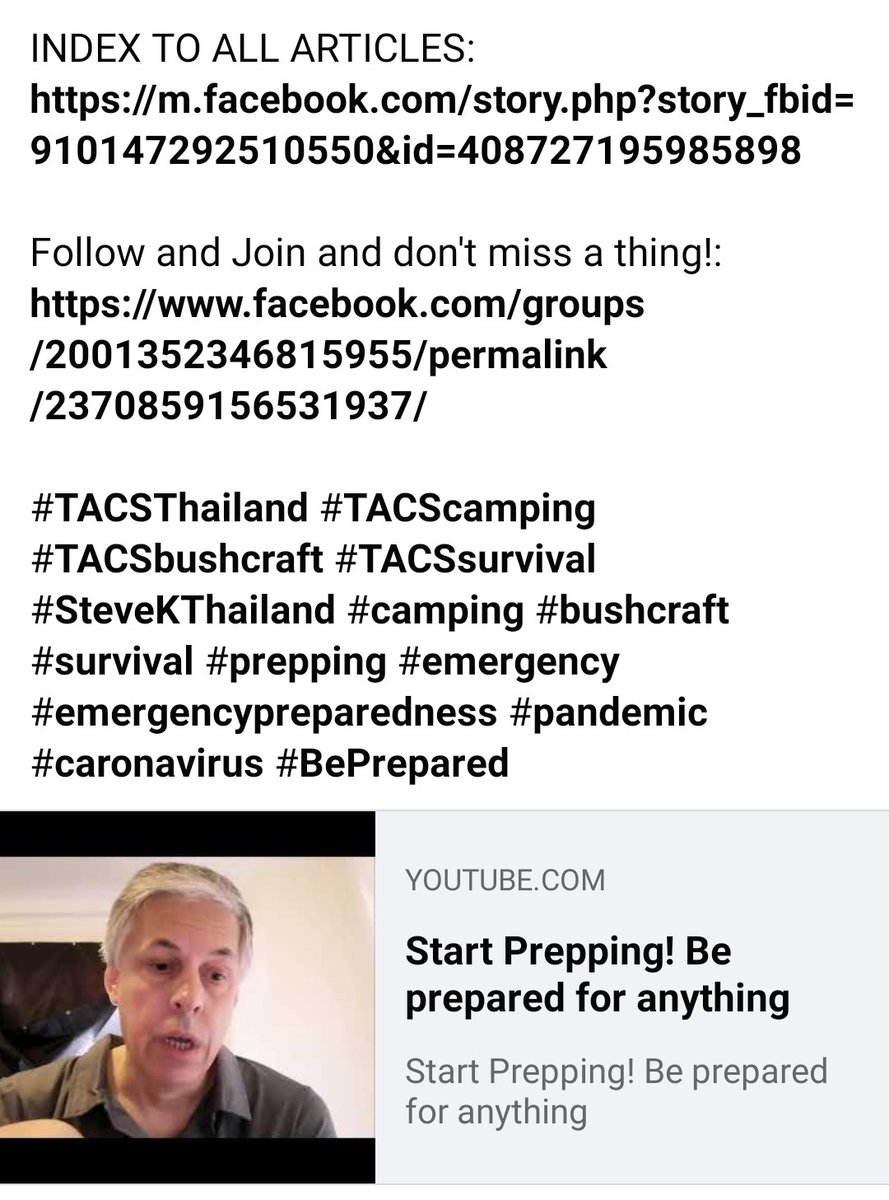 TACSThailand's tweet photo. The #coronavirus outbreak has seen panic buying and empty shelves here in Sydney, Australia. Start #prepping
https://t.co/fJRFcjs3d2 
#TACSThailand #TACScamping #TACSsurvival #SteveKThailand #camping #bushcraft #survival #emergency #emergencypreparedness #pandemic #BePrepared https://t.co/1VKWHqzyhW