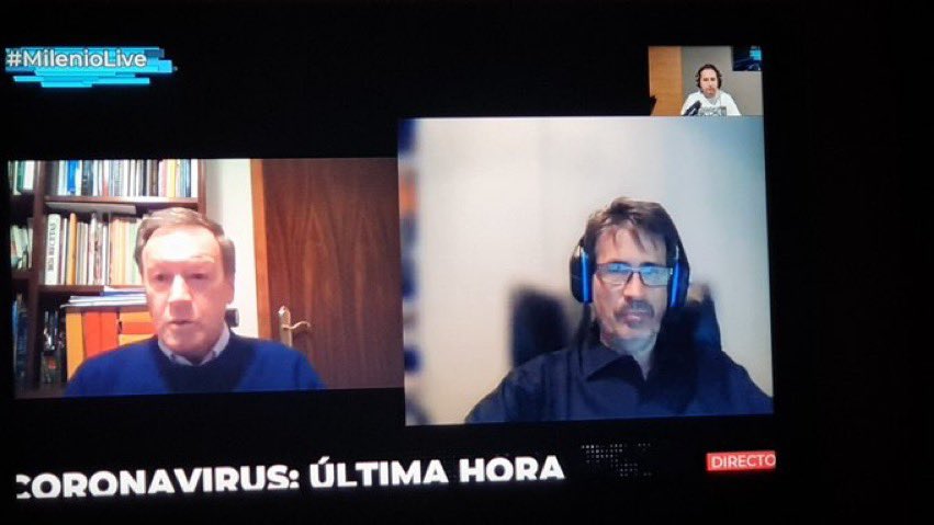 Estoy oyendo a tertulianos diciendo que “nadie esperaba esto” “ningún médico avisó de lo que pasaba”
Bien, voy a ayudarles.
Que lean a <a href="/doctorgaona/">José Miguel Gaona</a> desde hace dos meses. 
O #MilenioLive 
Tienen quince horas de médicos a su disposición dando esa info que desconocían. De nada.