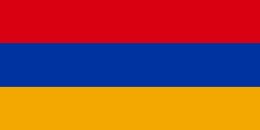 Armenia. 5/10. An uninspiring design saved by a colourscheme that feels quirky and in contrast with many other nations in the region; an emblem would go a long way...Armenia has had many designs in its complex history with this current version being adopted in 1990