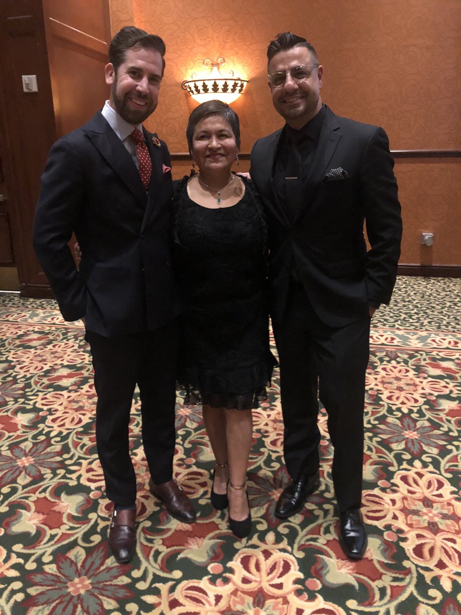 GroganontheGO's tweet photo. Celebrating 10 years of Mita's Foundation tonight!  Honored to emcee this awesome event.  And don’t worry... the Purell was flowing.  #MitasFoundation #Tulsa @EnglishPLUS @gitzelpuenteTV https://t.co/3expwXYmSi