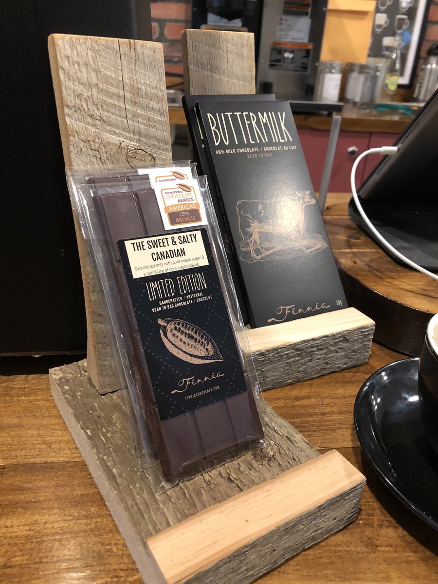 Spotted at Belle’s Bakery in Toronto.... #finniachocolate