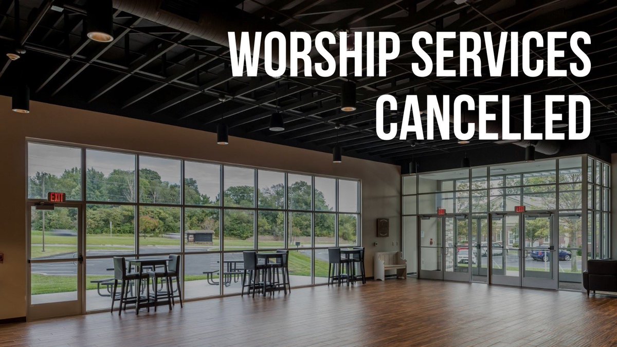 fogKC's tweet photo. Due to the COVID-19 situation, we have made the difficult decision to cancel our worship services tomorrow (March 15).

Please read the letter below for more info.

https://t.co/RLSxG8jwUp https://t.co/FtMH6tjkLe