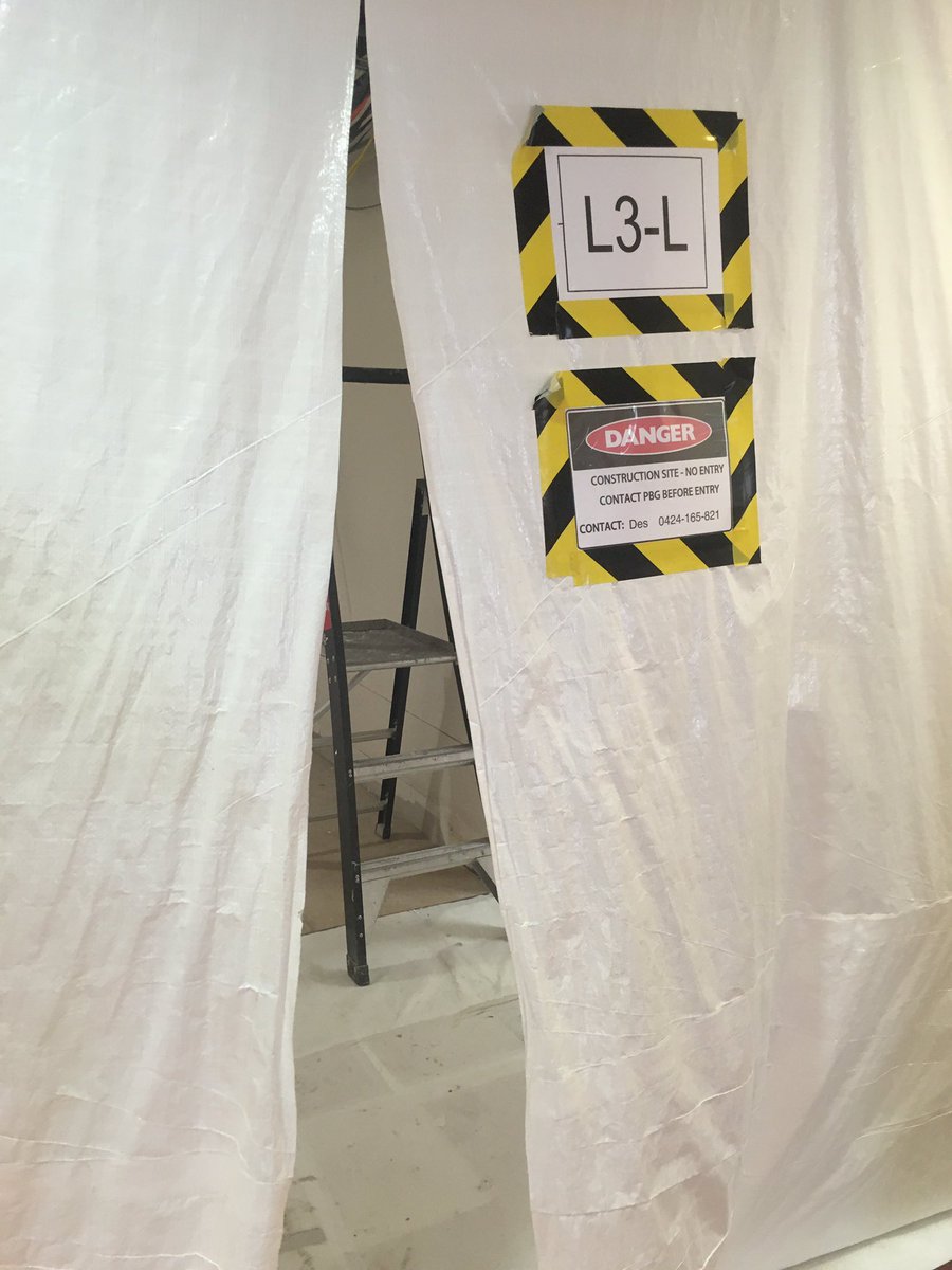 SecurityOs's tweet photo. I know where I’ll be hiding at uni during this COVID outbreak. Are keep out signs high security? #comp6441 https://t.co/kkW2oXaZ2u