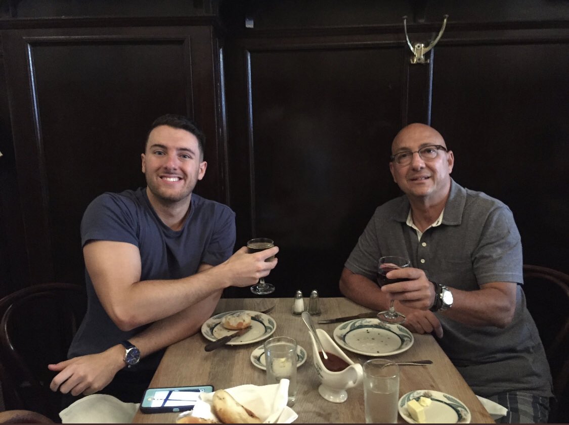 Heelmike's tweet image. This morning my Dad passed away. I was with him all yesterday and he was so happy. I would talk to him every single day about the streams and he was so proud of everything I did when no one believed in me. He was my first subscriber and everything. He was my anchor. I love you.