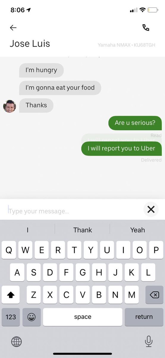 itznotjay's tweet photo. .@UberEats ARE YOU SERIOUS RN?!??? https://t.co/xi093RXhAk