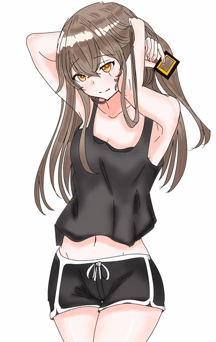 머리묶는 거좀 도와주시겠어요? ~ 시키캉
