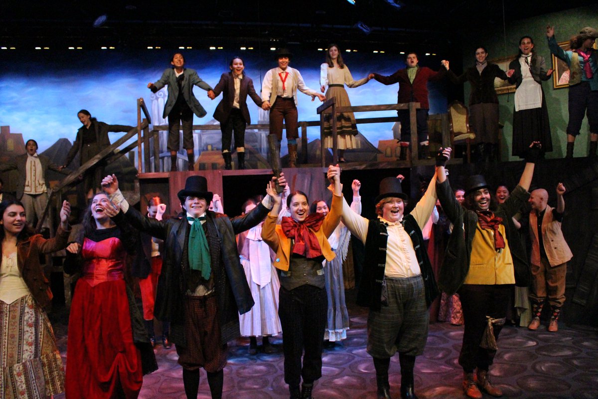 Our OLIVER! cast and crew have had a glorious three-night run—congratulations!🙌Out of an abundance of caution and care, we have cancelled the Sunday matinee show. So grateful that our students had a chance to put all their hard work into action! (Stay tuned for refund info.)