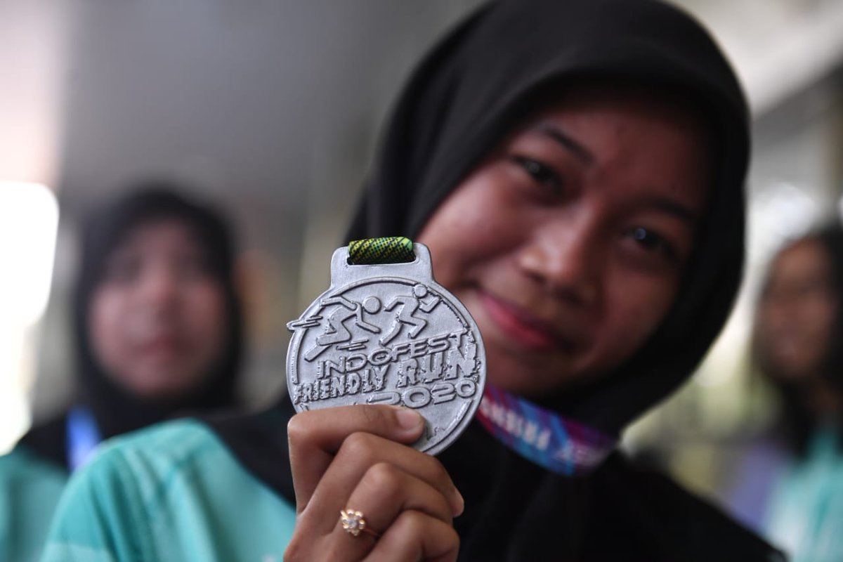 indofest_offcl's tweet photo. Coba inget-inget kapan terakhir kali kalian berolahraga?
Jangan tunggu sakit dulu , lho Sobat Indofest! Yuk, jangan malas berolahraga dan terapkan hidup sehat.
Sehatnya kamu sehatnya orang-orang di sekitar😊
#Indofest2020 https://t.co/0zUQ1jE170