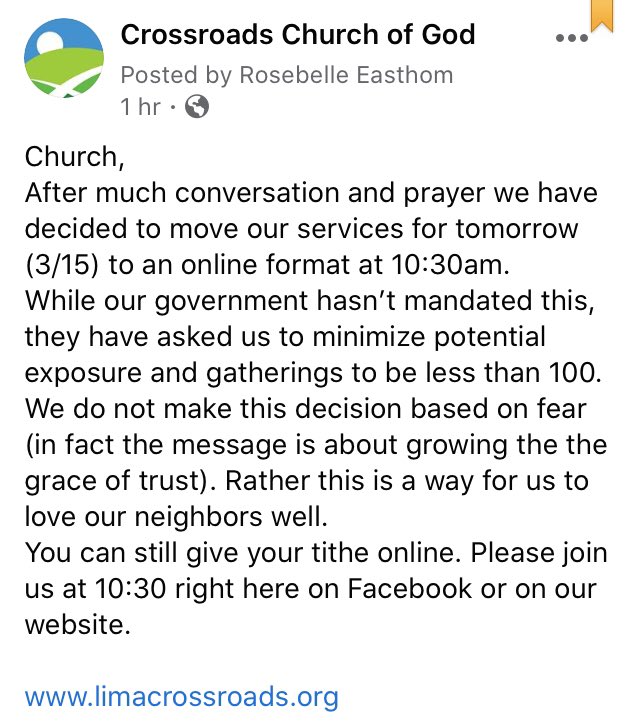 CrossroadsCHOG's tweet photo. Meeting online tomorrow at 10:30am! https://t.co/Fcb4yCUGmh