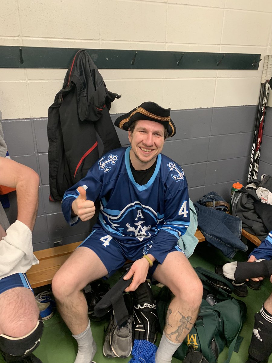 Admirals last game was a win over the first place McMuffins. Admiral of the game was <a href="/theinfamouslevi/">Levi Fournel</a>. Levi had solid game on defence and added 🍎 . Next game is on hold as the building is closed due to the covid-19 virus.
