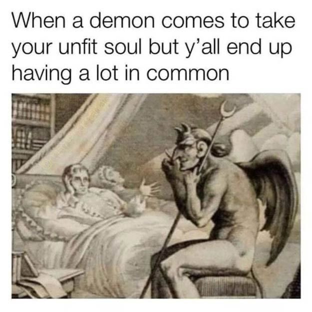 me and a demon having a conversation about castlevania s3 