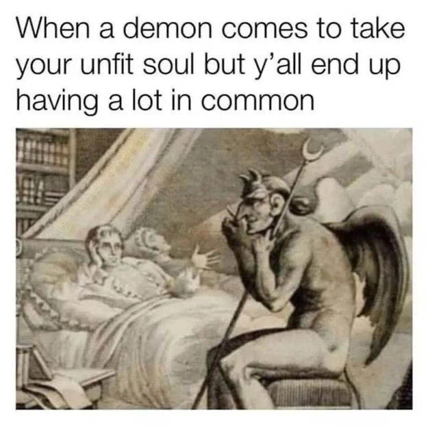 me and a demon having a conversation about castlevania s3 