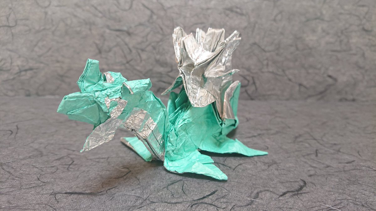 Maritaka Origami در توییتر ポケモンランクマパーティメンツ折り紙その3 ラプラス 控えめhbcs イアの実 貯水 技 アリア フリーズドライ 絶対零度 みがわり 崩し枠兼アタッカー キョダイ個体 カラーリングと甲羅のとげ5本3本1本のならびをこだわりました ポケモン