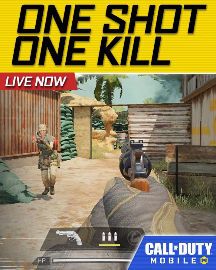 CodmIndia's tweet photo. ONE SHOT
ONE KILL
LIVE NOW https://t.co/RCZZSw3VGr