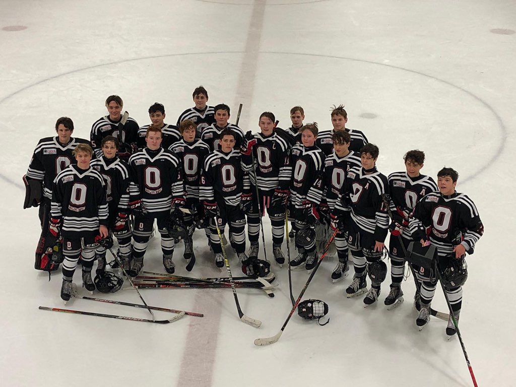 Thank you OHA Edmonton coaches, staff, trainers and teammates for a great year. Thanks to my parents for all that they do.#OHA