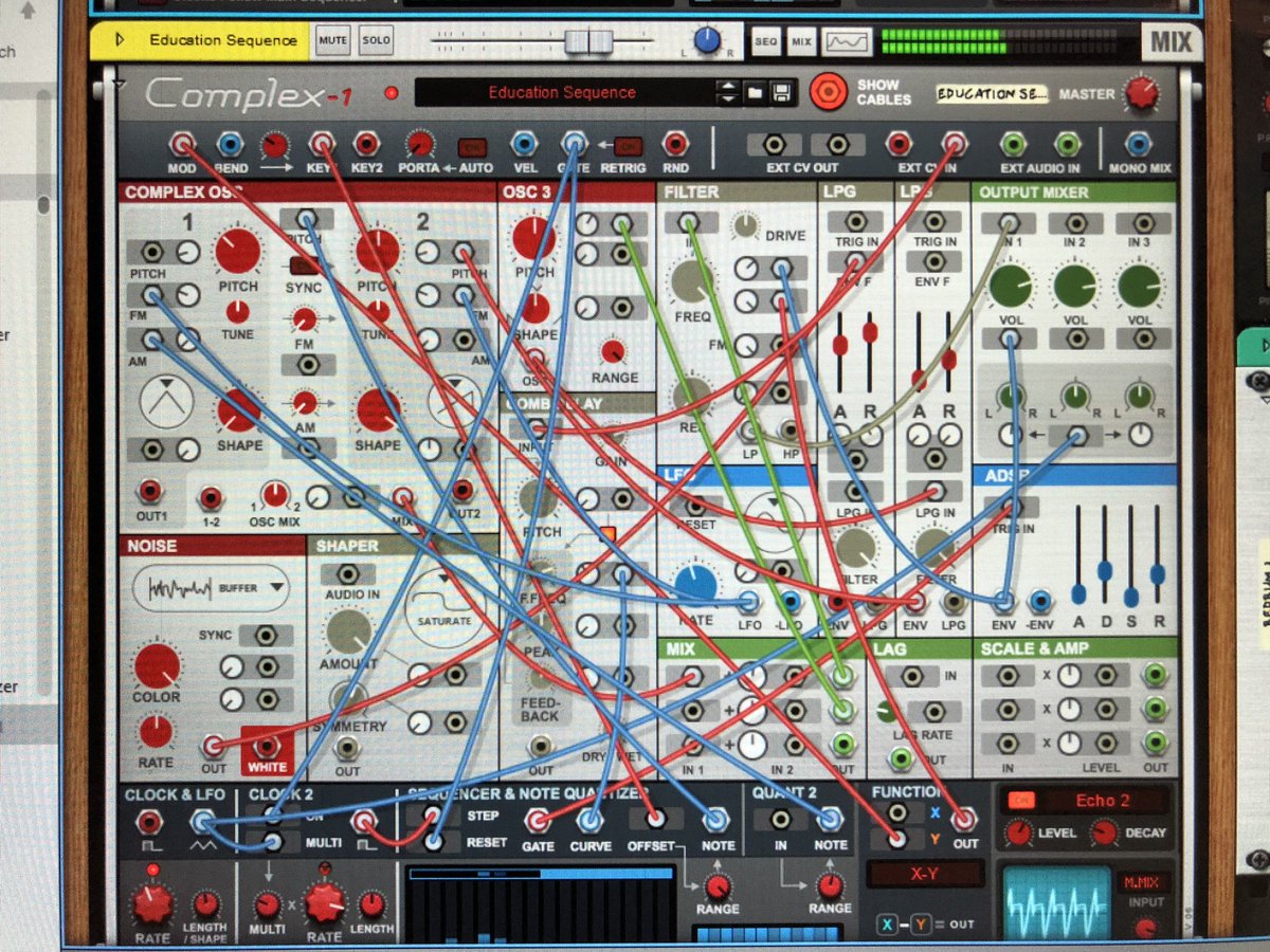 SirMatthewT's tweet image. Went modular in the lab tonight. #ModularSynth #Modbap #Synthbap #Reason11 #MusicProducer