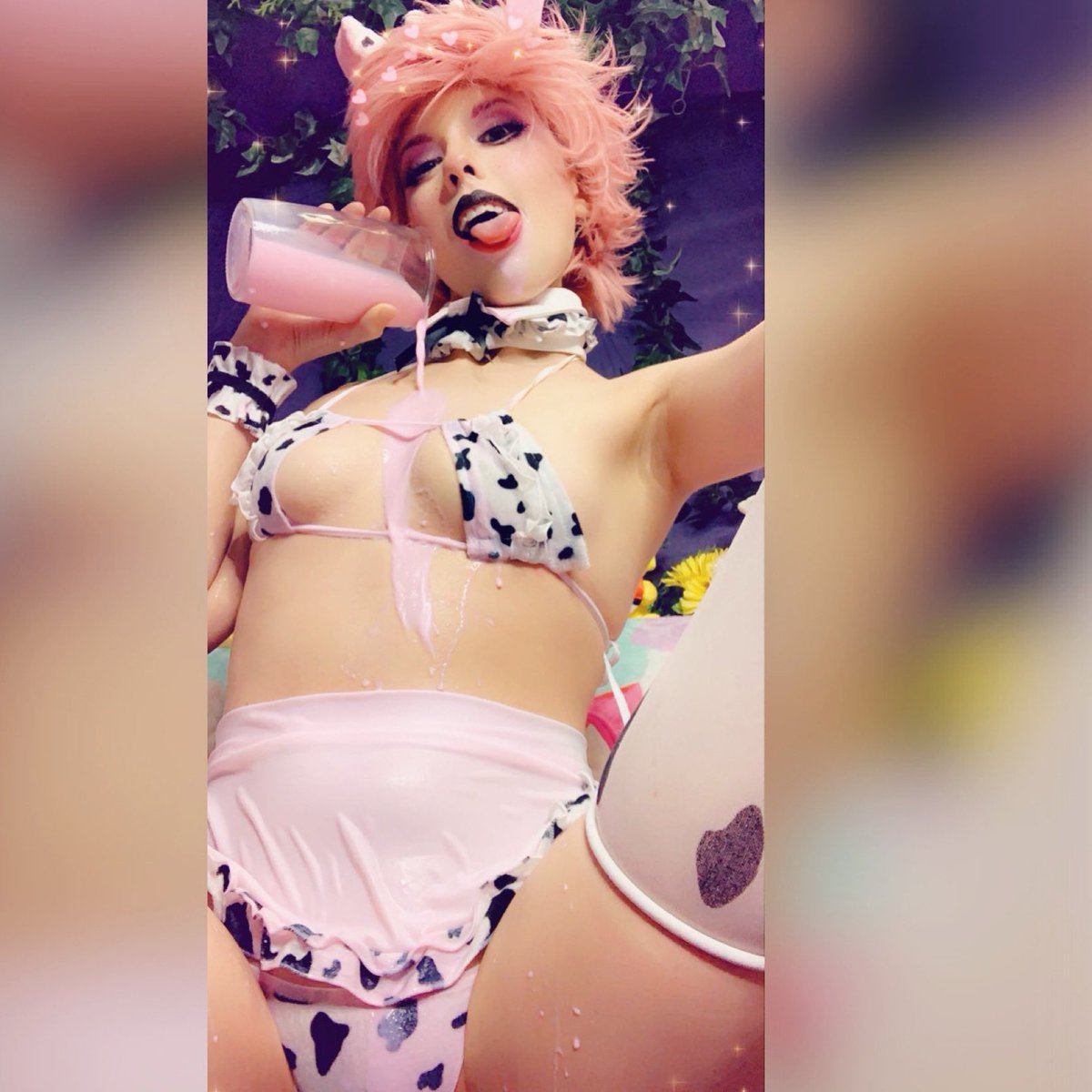 LittyVanilly's tweet photo. You make me so wet Senpai💦🤤🥛🐮💋 #cow #cowcosplay #cowgirl #cowgirlcosplay #cowwaifu #cowbikinimeme #cowmemes #cosplay #cosplaygirl #cosplayer #cosplayandgamergirls #cosplayandbabes #eboy #egirl #girl #girls #girlswhocosplay #milk #lewd #lewdcosplay #ahegao #littyvanilly https://t.co/H7CimSNEMj