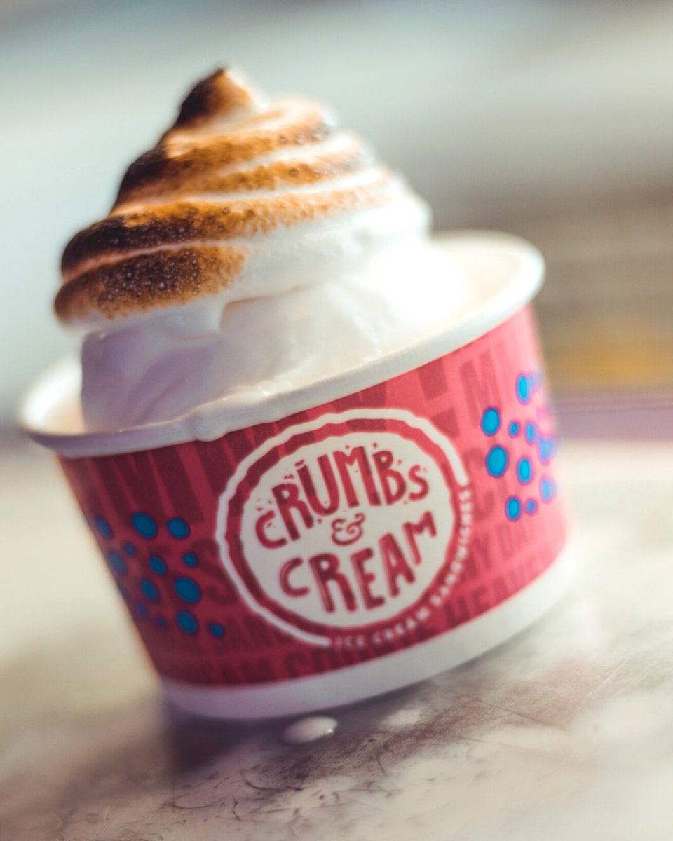 Tried our toasted marshmallow topping yet? Whatcha waiting for?
📍: Sea Point - 7am - 11pm (Midnight on Sat)
📍: Illovo Junction - 7am - 11pm
📍: V&amp;A Waterfront Watershed - 8am - 7pm
📍: V&amp;A Waterfront Silo District - 10am - 7pm
#CrumbsAndCream #IceCreamSandwiches #IceCream