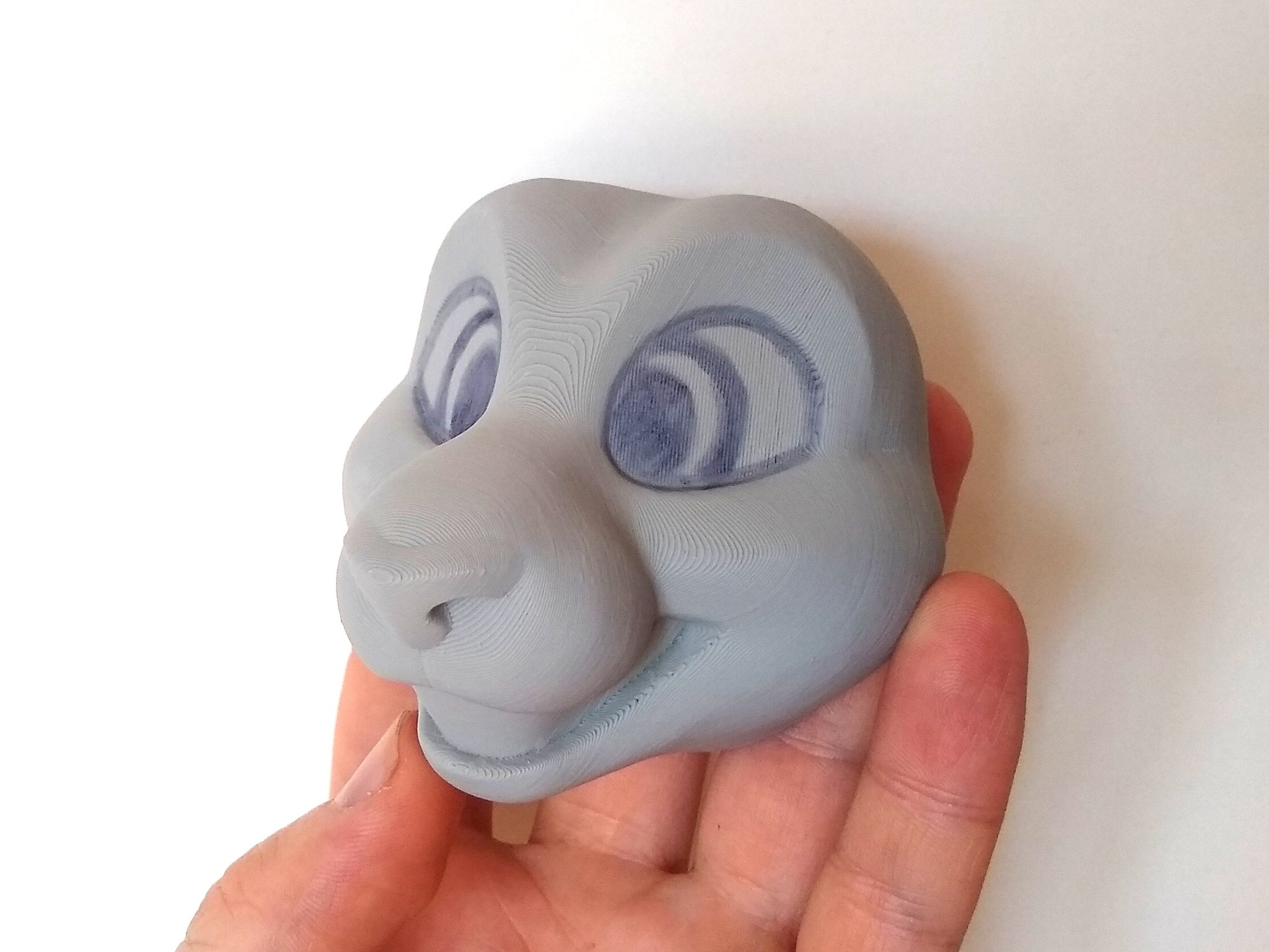 READY TO FUR foam head base — Nuke Creations