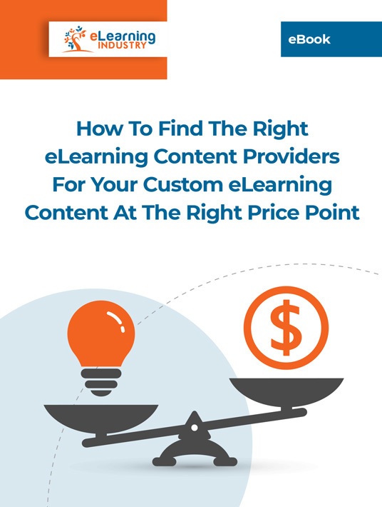 elearnindustry's tweet photo. Custom eLearning content development can be fraught with obstacles if you don’t get everything written and clarify your concerns. Discover all you need to know about #customeLearningcontent in this resourceful eBook. https://t.co/o89krkoda2 https://t.co/fropipwb8c