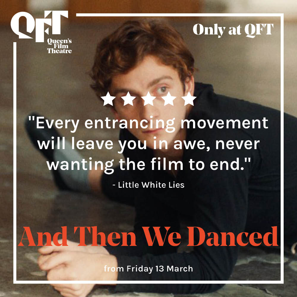 QFTBelfast's tweet photo. Hello Sunday! #WhatsOn:
#PortraitOfALadyOnFire 12.20pm
#MembersPreview #TheTruth 1pm
@jpflondon #KakeguruiCompulsiveGambler 3pm
#CalmWithHorses 3.30pm/6pm
#AndThenWeDanced 5.40pm
#Bacurau 8.20pm
#Parasite 8.40pm
https://t.co/V0GTWZLa2r https://t.co/wuFNiVyBXn