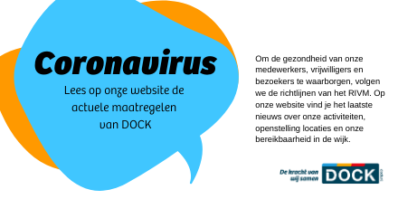 DOCKUtrecht's tweet photo. Bekijk onze website voor het laatste nieuws over onze maatregelen: https://t.co/RuyGuut6FV https://t.co/1G9G83SAMm