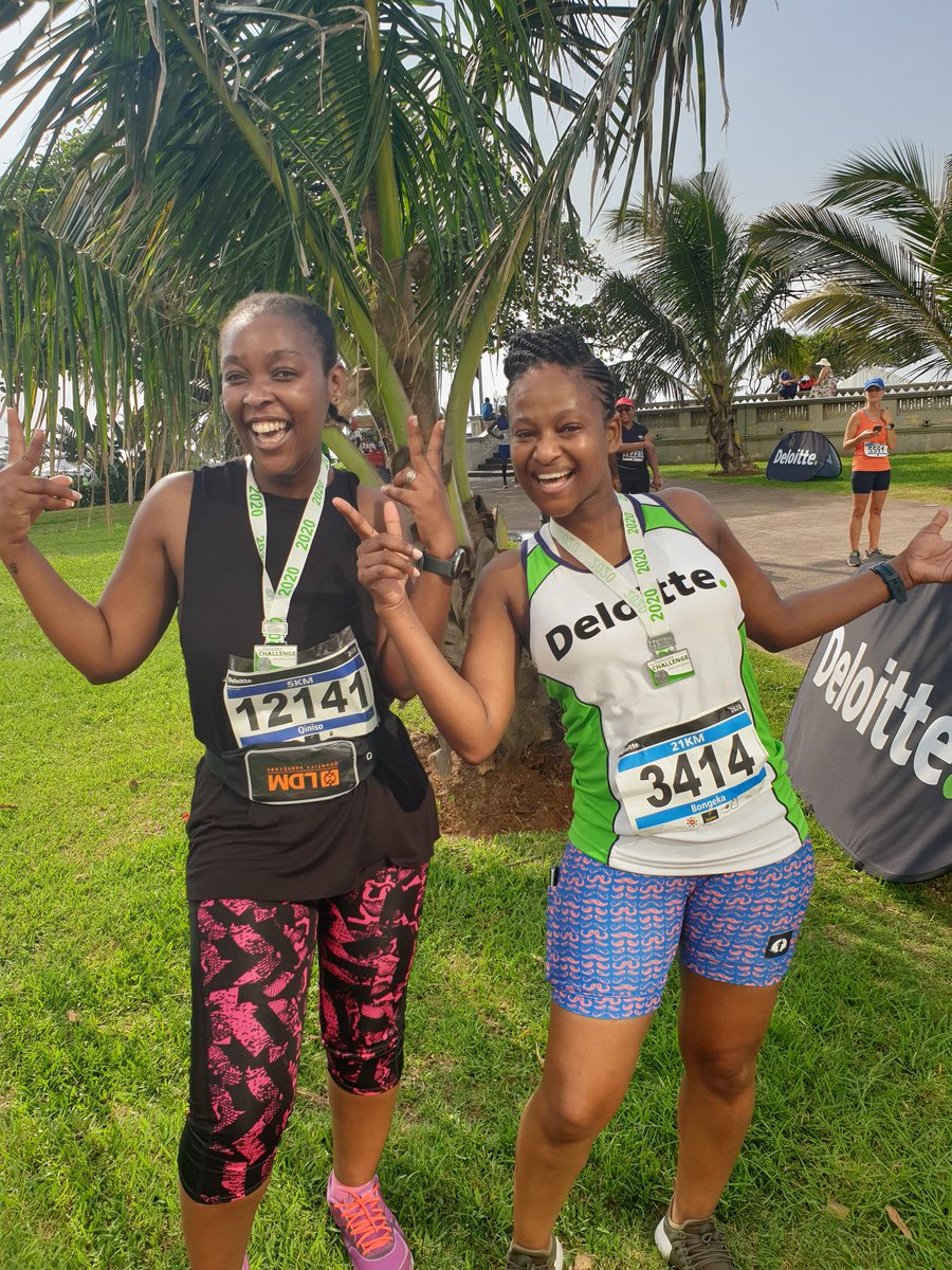 qinisohlabisa's tweet photo. This morning at the Deloitte challenge #deloittechallenge https://t.co/Gu9F3NUyMu