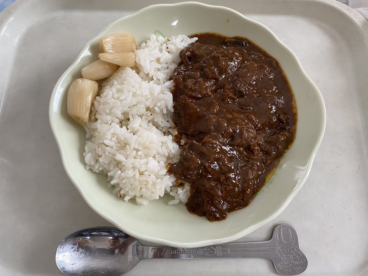 カミヤマd 朝から食べ過ぎたので お昼はホテルグリーンプラザ軽井沢のビーフカレー コクがあって お店のカレーみたい 職場の人へのお土産用に買ったものでしたが 渡しそびれて正解でしたな 社会人的にはアウトな着地