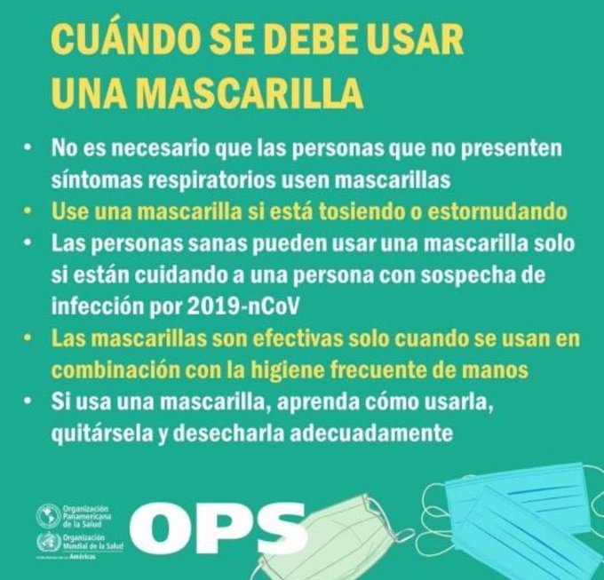 indervenezuela's tweet photo. #InderTips | ¿Cuándo se debe usar una mascarilla? @fkassenMAT https://t.co/YVZR77Ikni