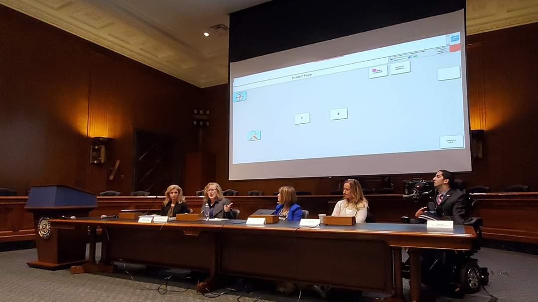 AssistTechHelp's tweet image. What an amazing time speaking at the House and Senate Briefing on Capitol Hill in Washington, DC on March 4, 2020. Great fellow panelists (Fadel Rah, Kate Katulak, and Dr. Susan Fager) and moderator, Audrey Busch. #ATawarenessDay #AssistiveTechnology  #AT4All #WashingtonDC