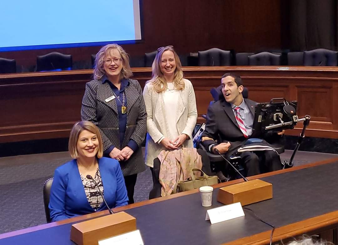 AssistTechHelp's tweet image. What an amazing time speaking at the House and Senate Briefing on Capitol Hill in Washington, DC on March 4, 2020. Great fellow panelists (Fadel Rah, Kate Katulak, and Dr. Susan Fager) and moderator, Audrey Busch. #ATawarenessDay #AssistiveTechnology  #AT4All #WashingtonDC