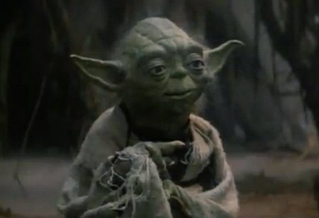 ClaudelTim's tweet photo. "Do, or do not. There is no try."
40 years ago, Yoda shared a very strong concept: intention is essential to success.
However, when it comes to writing, it may not hurt to try. What do you think, #ENG350 people? https://t.co/jd6eeUZqcI